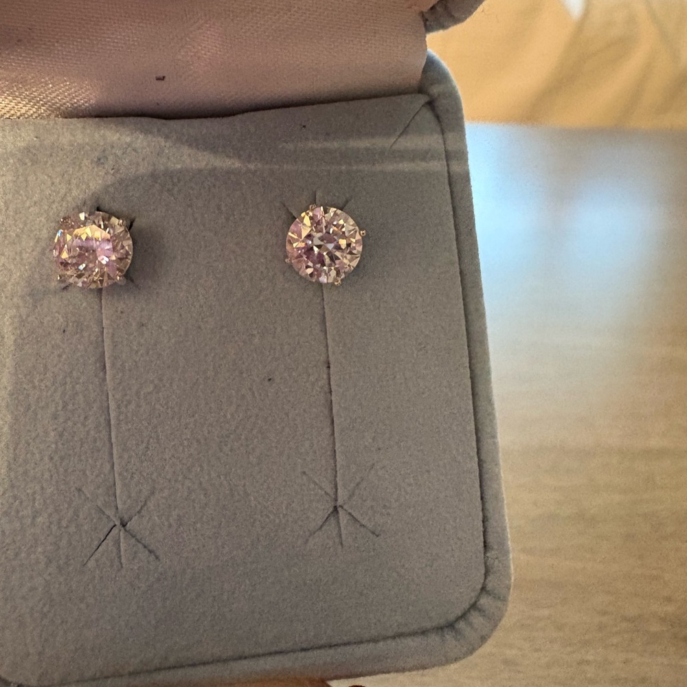 Elegant Silver Stud Earrings